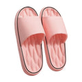 NEW Super Light Soft Slippers Simple Fashion Slides EVA Elastic Shoes Colorful Sneakers In Door Bathroom Flip Flops Qme 36-37 pink
