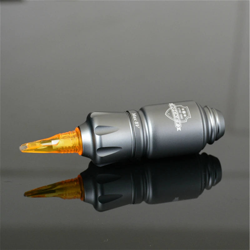 ROCKET Short Tattoo Pen MINI Rotary Machine For Needle Cartridge Supply RTM01 Qme