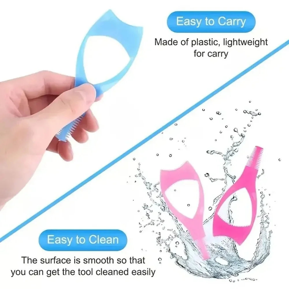 Makeup Tool Lash Applicator Tool Eyelash Cluster Non Slip Applicator High Precision Tweezers for Travel Salon Separating Tools Qme