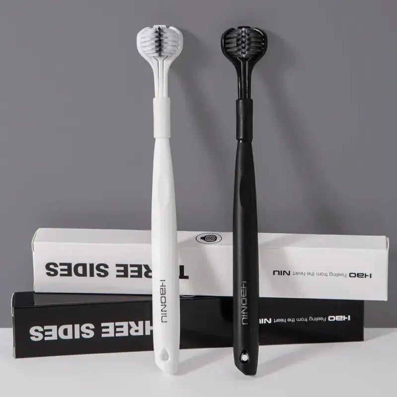 U-shaped 1 2 4 Toothbrush Soft Bristles Efficient Dental Cleaning At Qme