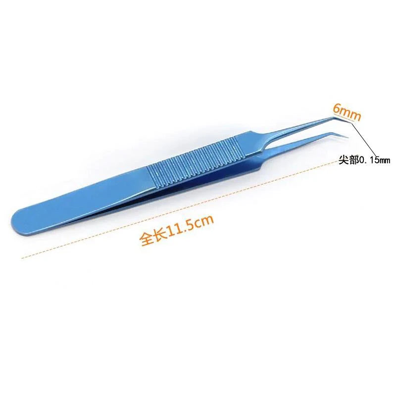 Fue Hair Transplant Forceps Implanter Tweezer Titanium Qme