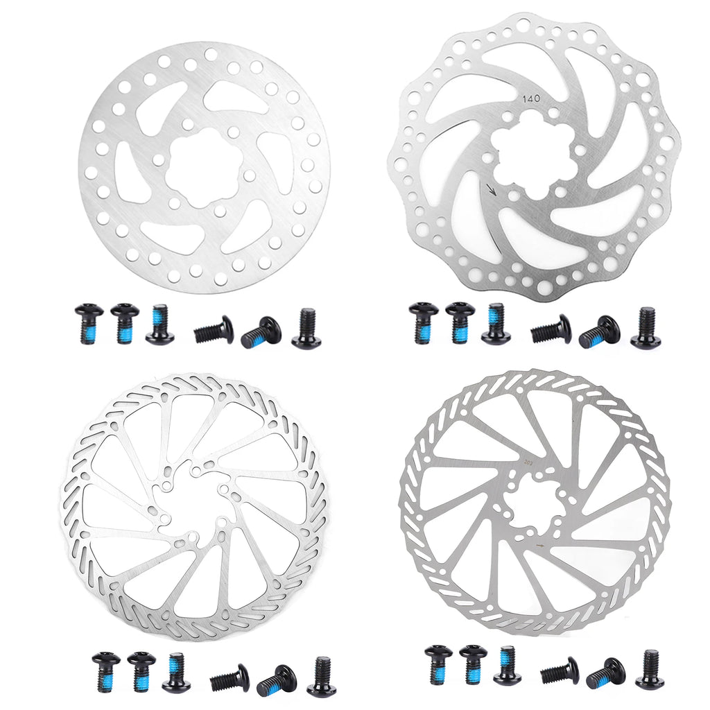 Brake Disc Mountain Bike Stainless Steel Brake Disc Brake Pad Braking Part Stainless Steel Brake Disc Brake Disc Qme