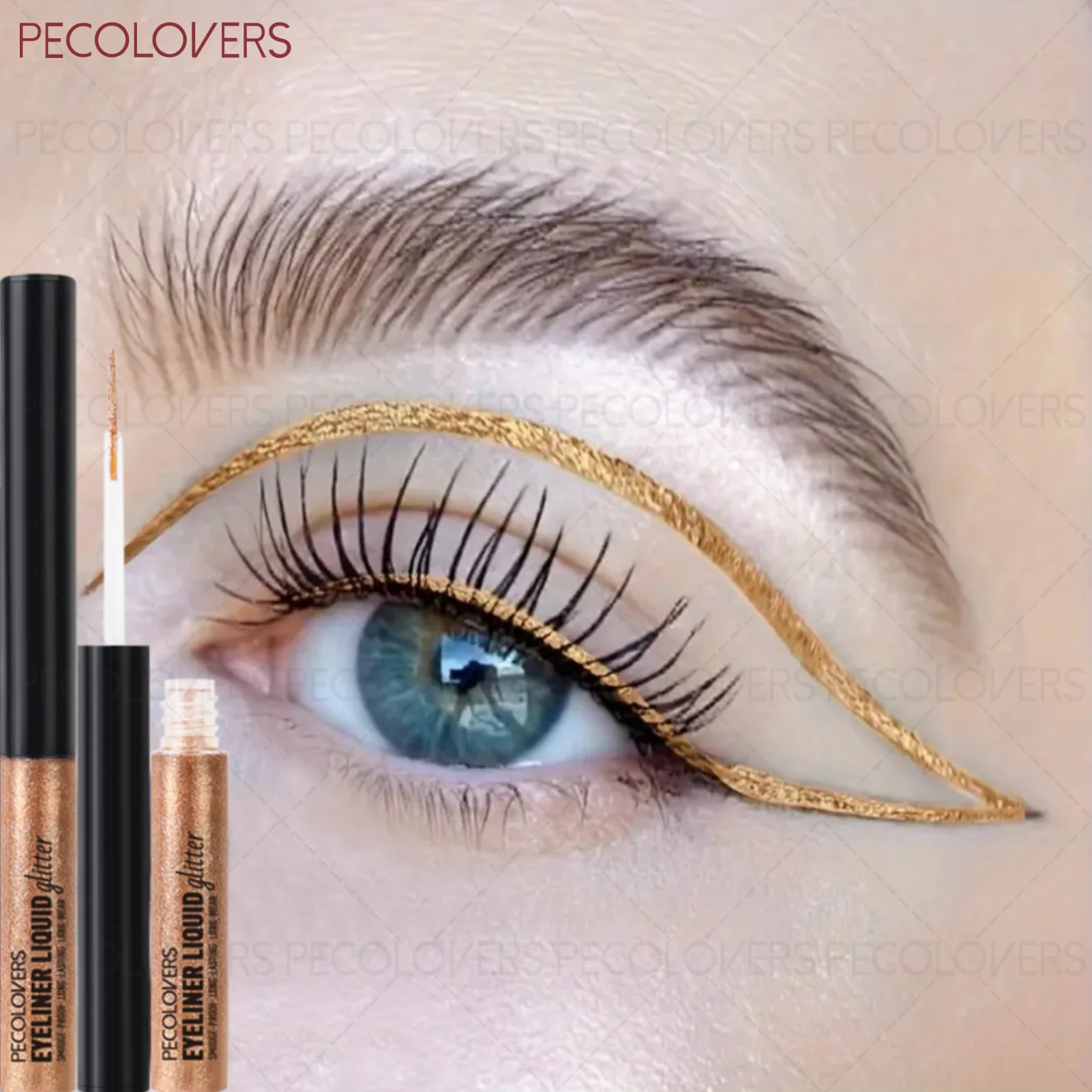 Highly Pigmented Liquid Eyeshadow Maximum Sparkle Eyeliner Qme