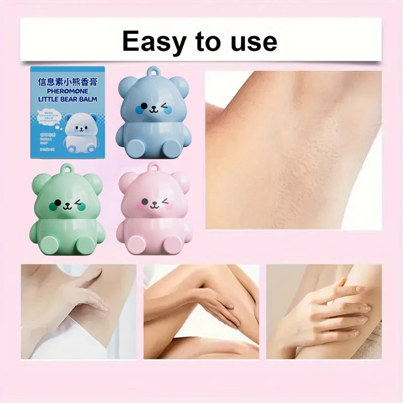 Pheromone Bear Balm Lasting Fragrance Natural Moist Not Greasy Emits Qme