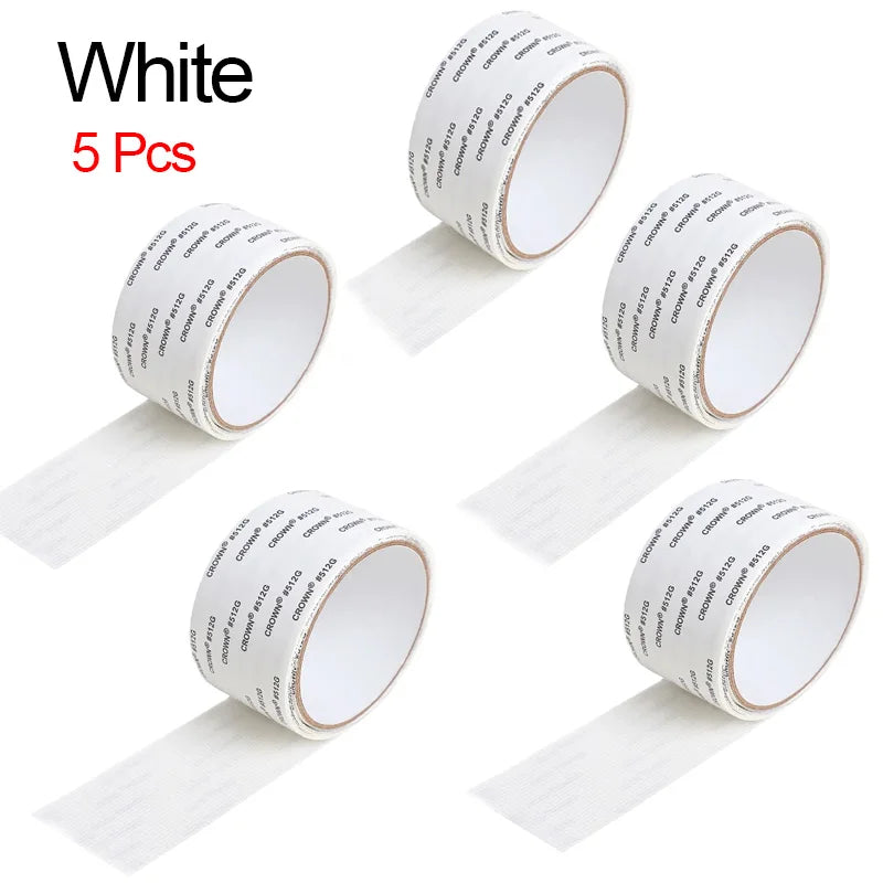 1ps Easy-to-Apply Waterproof Window Screen Repair Tape – Keep Mosquitoes Out with Our Anti-Insect, Self-Adhesive Mesh Patch Qme 5PCS-WHITE