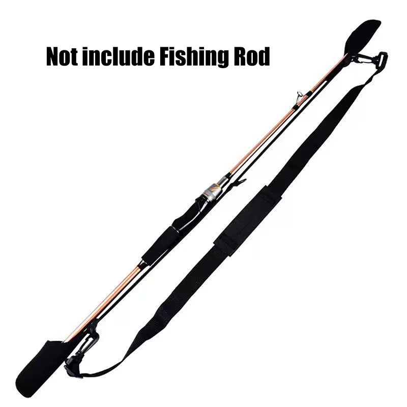 Adjustable Fishing Rod Storage Bag Portable Shoulder Belt Protector Qme