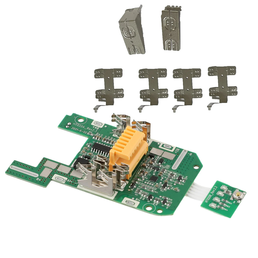 BL1830B For 18V Li-ion Battery Electric Power Display Key Charging Protection Circuit Board BL1815 BL1860 BL1830 Qme