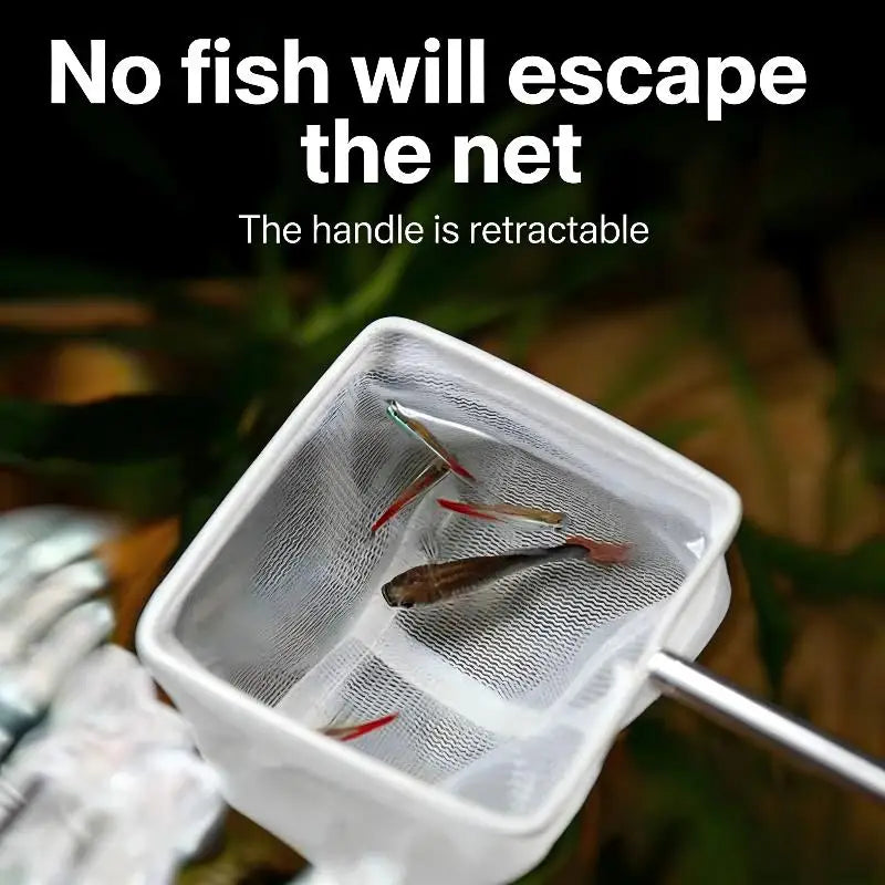 Catchin Fish Shrimp Tank Aquarium Accessories Fishing Landing Net Qme