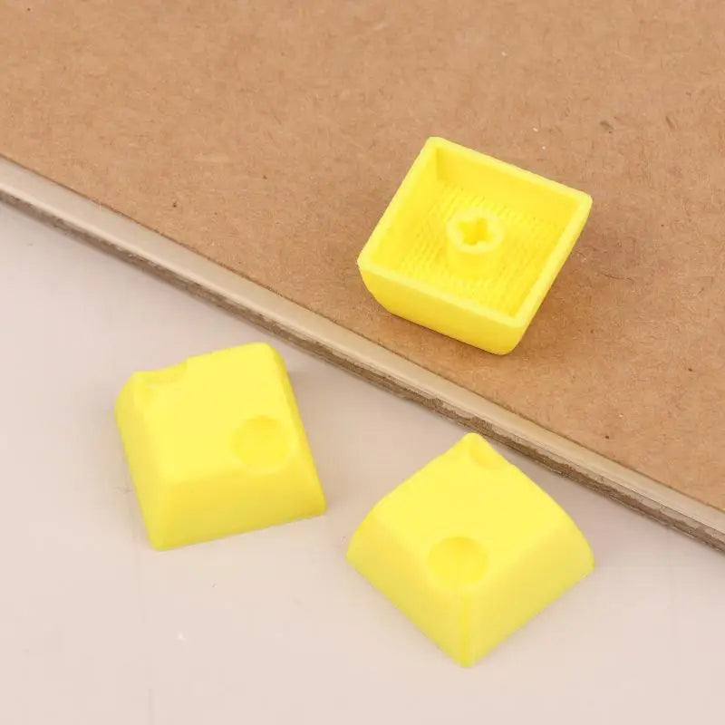 Cute Chesse Cake Cube Keycap Mechanical Keyboard Cartoon Decoration Qme