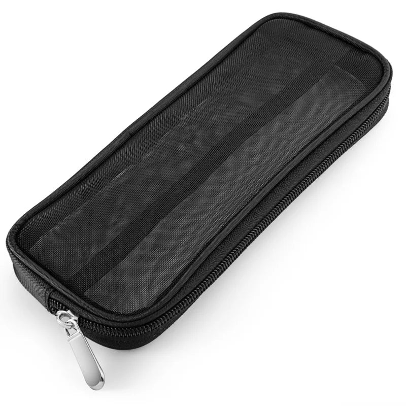 Makeup Brush Travel Case Cosmetic Toiletry Bag Organizer Men Women Qme Blcak CN