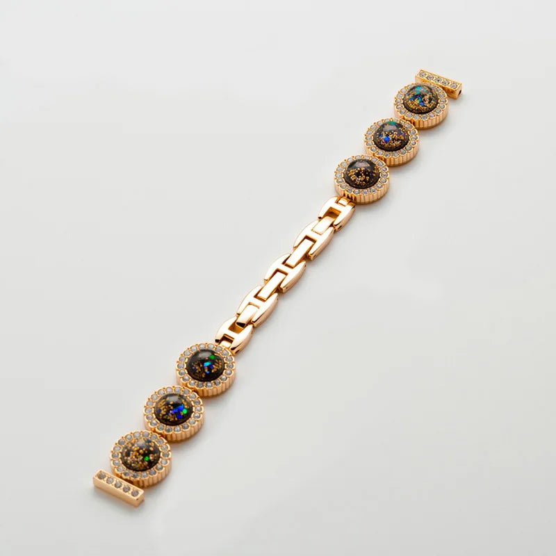 Sparkling Diamond Metal Watch Band For Apple iWatch Series 9 8 7 SE Luxury Jewelry Chain Wrist Strap Replacement Qme Champagne Amber 38-40-41 S10-42mm