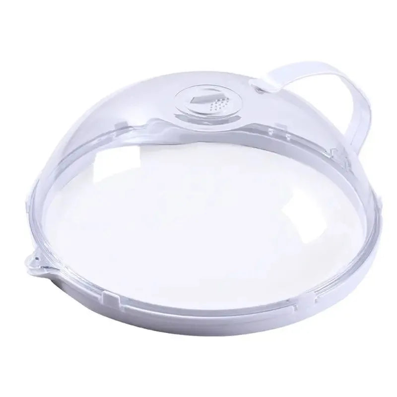 Microwave Food Splash Guard Temperature Resistant Heating Cover Steam Qme