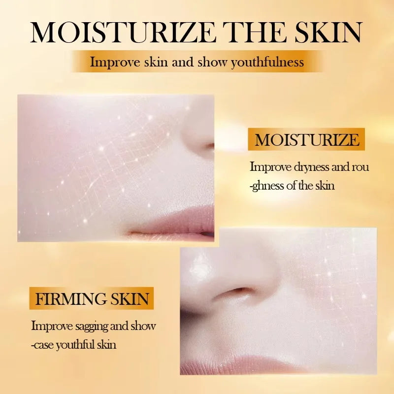 Instant Wrinkle Remover Face Serum Lifting Firming Fade Fine Lines Anti-aging Essence Whitening Brighten Nourish Skin Care Qme