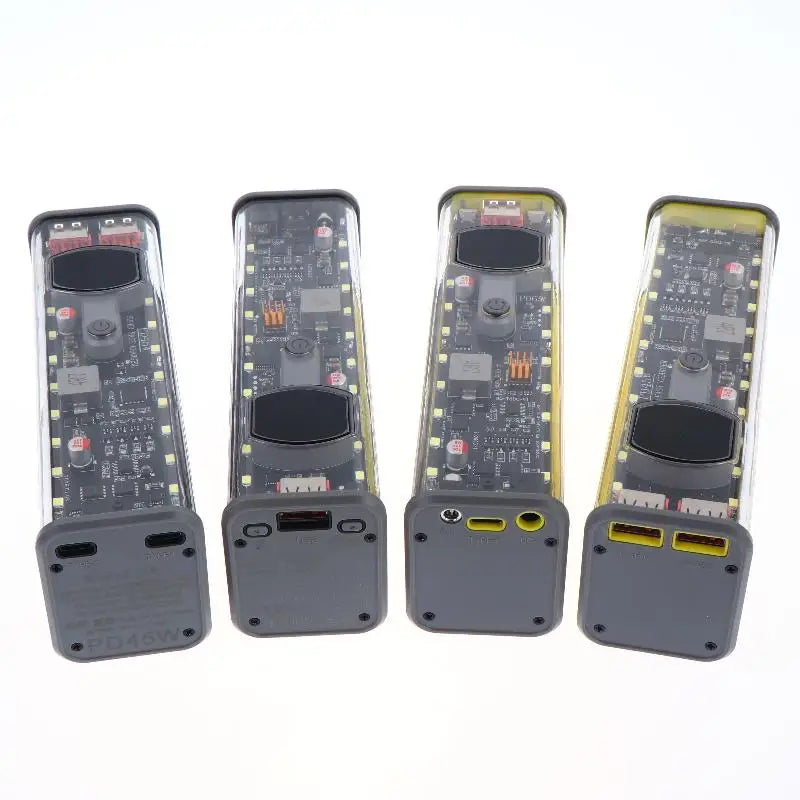 PD 45W Power Bank Case 8 Slot 18650 Battery Storage DIY Speed Qme