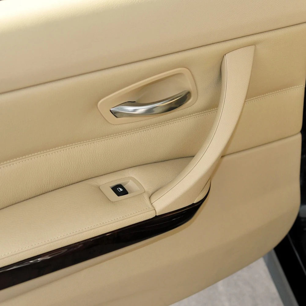 Interior Door Panel Pull Trim Cover Auto Accessories Door Panel Handle Interior Pull for BMW E90 E91 316318/320/325/328/330/335 Qme