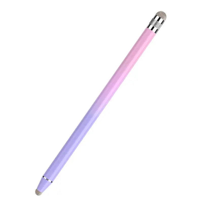 Mesh Fiber Capacitive Stylus Pen Double Nib Touch Screen Pens Drawing Qme A14