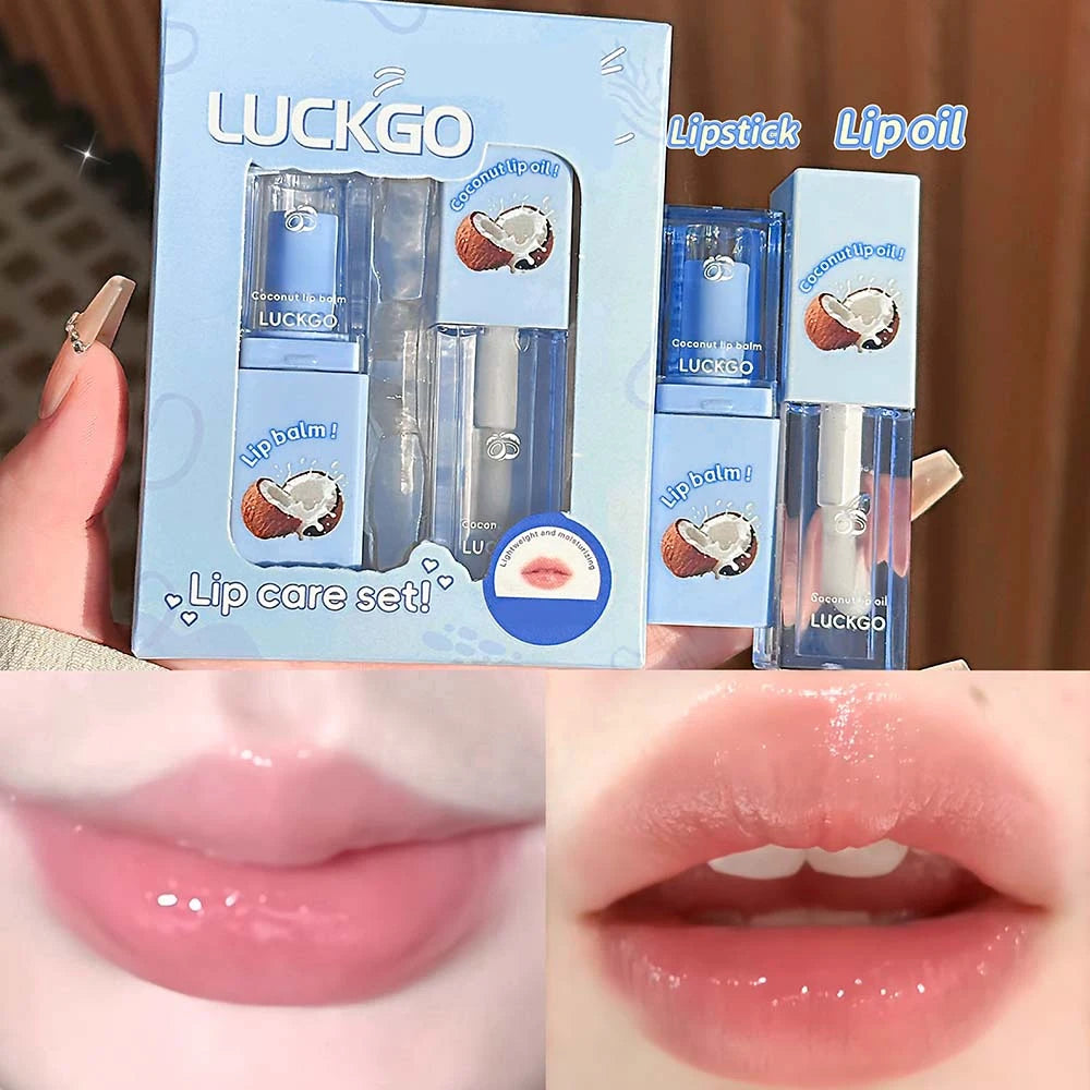 Honey Coconut Hydrating Lip Balm Oil Gege Bear Light Moisturizing Qme LG17-TZ