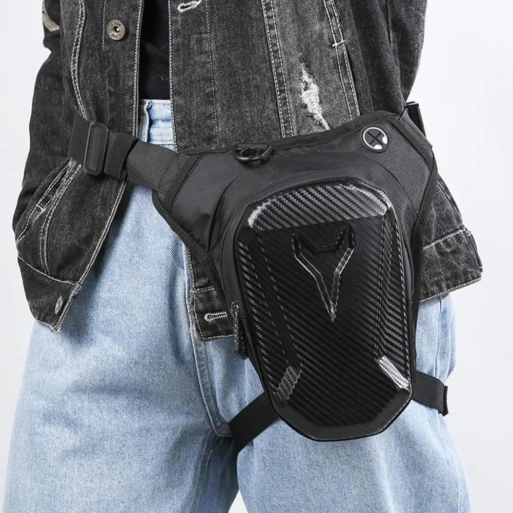 Motorcycle Leg Tank Bag Waterproof Waist Pack Crossbody Rider Biker Drop Thigh Motocross Moto Gear Men Women Qme