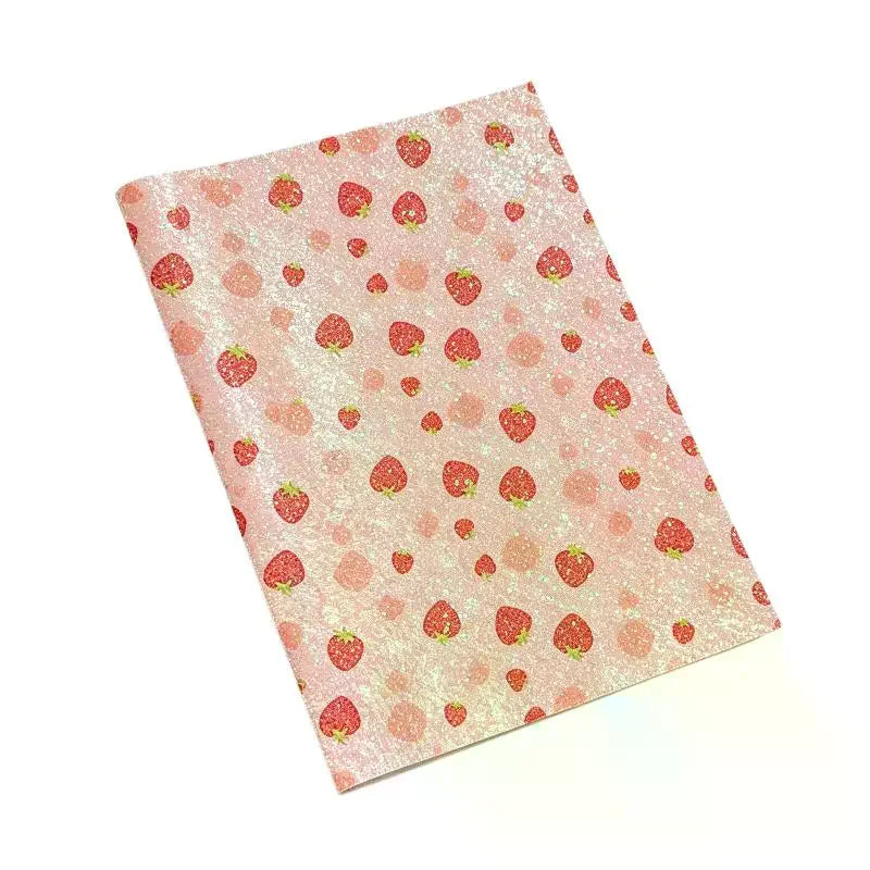 5/7Pcs Rainbow Gradient Glitter Fabric Sheets Sparkle Ironing Paper For DIY Fuse Beads Craft Bag Decoration Handmade Projects Qme