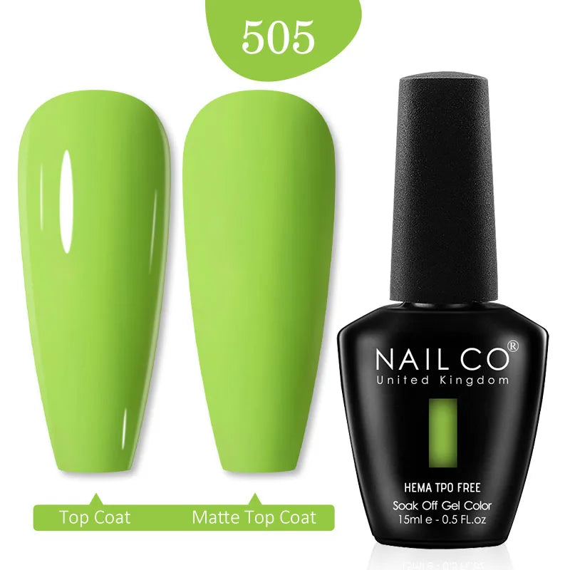 NAILCO Glitter Reflective Series Gel Nail Polish Nails Art Semi