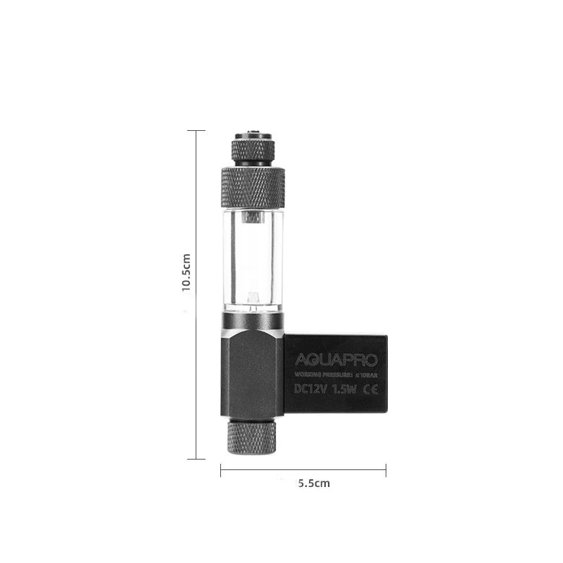 Aquarium Co2 Regulator Mini System Carbon Dioxide Reducer Solenoid Valve Cylinder Accessories Fishing Tank Akvarium Kit Bubble Qme solenoid valve US
