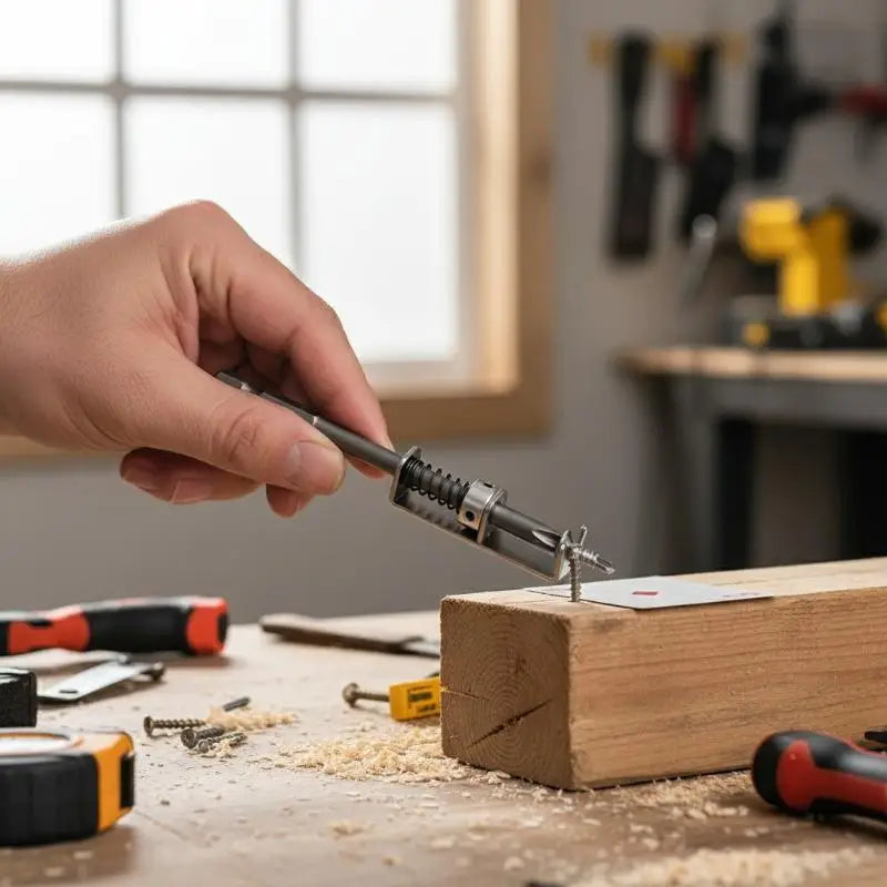 Screwdriver Bit Cross Anti Drop Screw Holder Strong Fixing Clamp Qme
