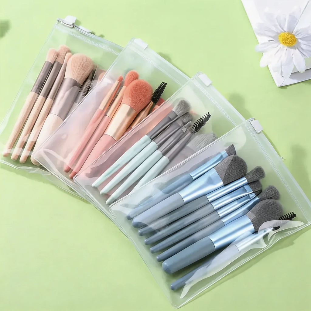 Macaron Makeup Brushes Eye Shadow Foundation Women Cosmetic Brush DIY Qme