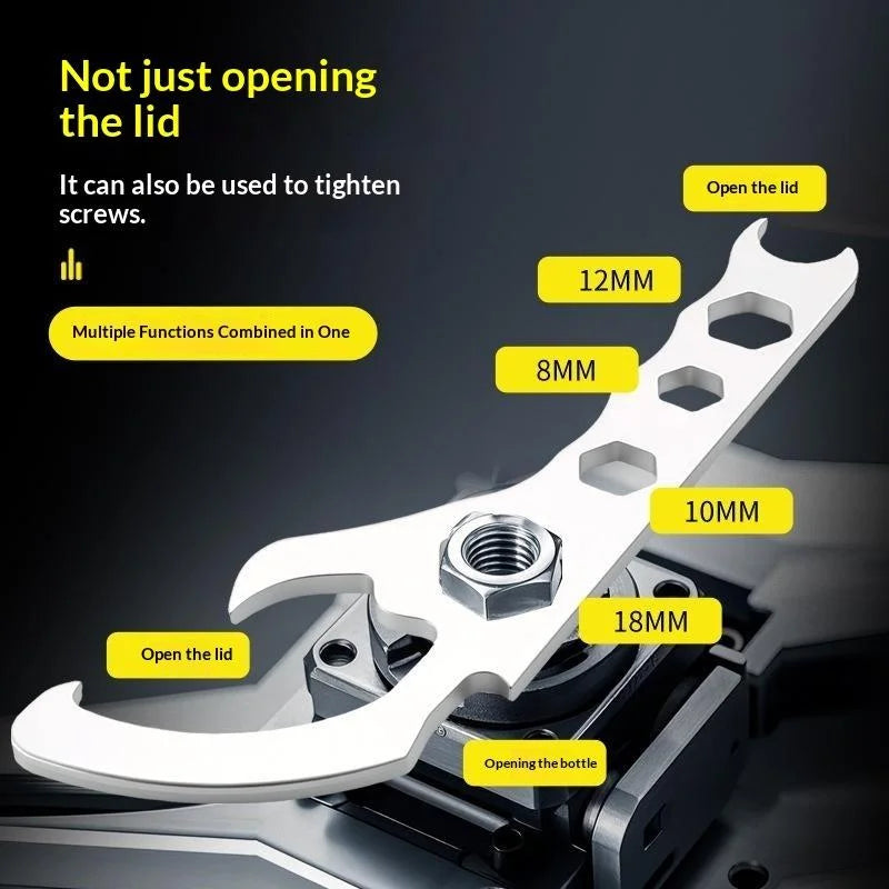 Multifunctional Metal Bucket Opener Labor Saving Design Hex Wrench Qme