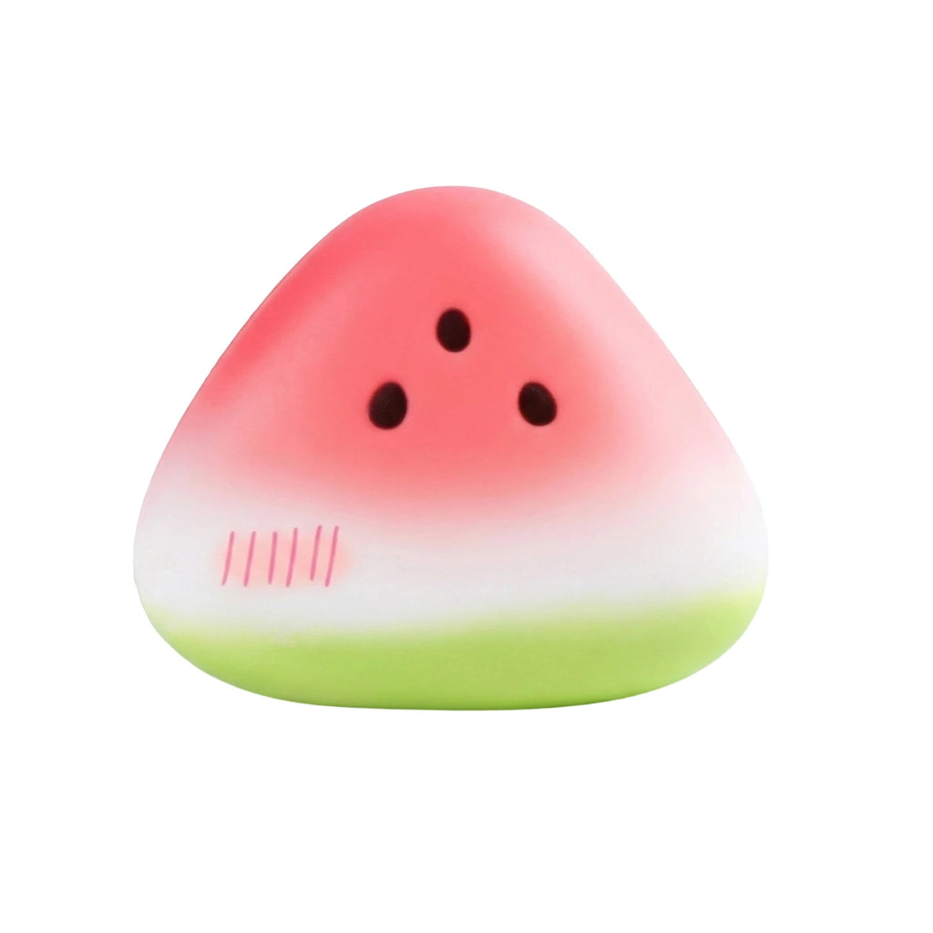 Realistic Watermelon Fun Toy Slow Rising Soft Fidget Toy for Anxiety Relief and Sensory Play Fun Holiday Party DIY Decor Qme