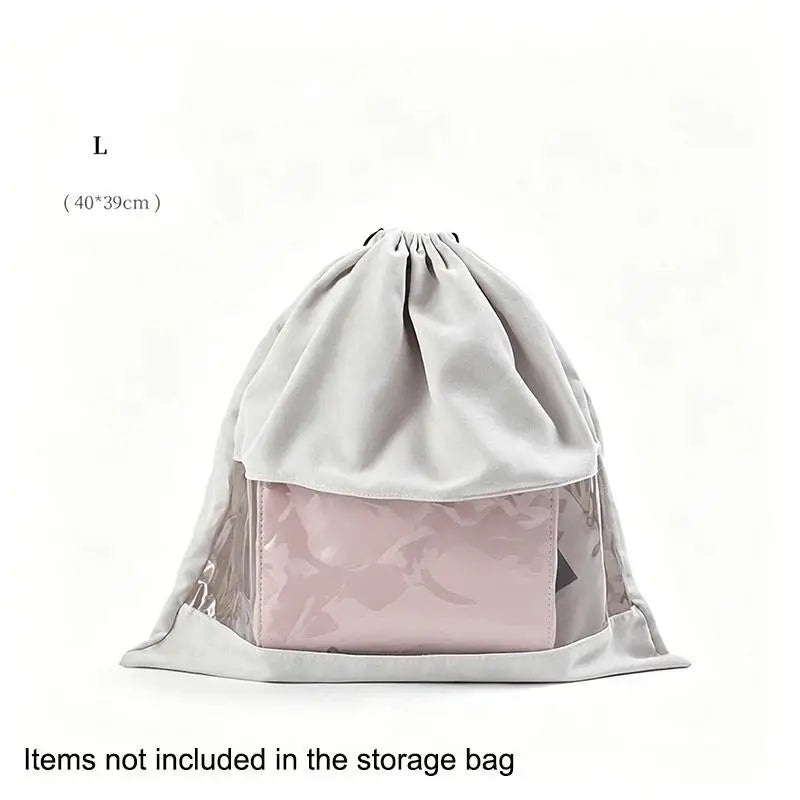 Cosmetics Bag Cloth Drawstring Bag Bundle Bag Storage Bag Bag Dustproof Bag Bag Dustproof Storage Bag Dust Storage Bag Qme A3