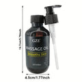 GZE Body Smooths Skin Massage Oil Infused with Collagen and Stem Cell Skin Tightening Moisturizing Firming Body Cleansing Qme GZE099