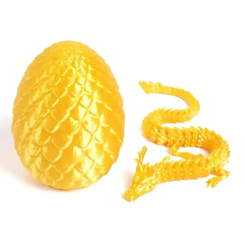 3D Printed Dragon Egg Articulated Model Home Decor Items Room Qme StyleD