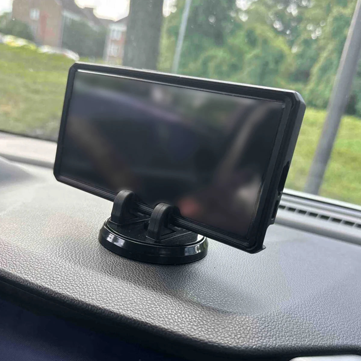 360 Degree Rotatable ABS Adhesive Car Phone Holder Mount Suitable Qme