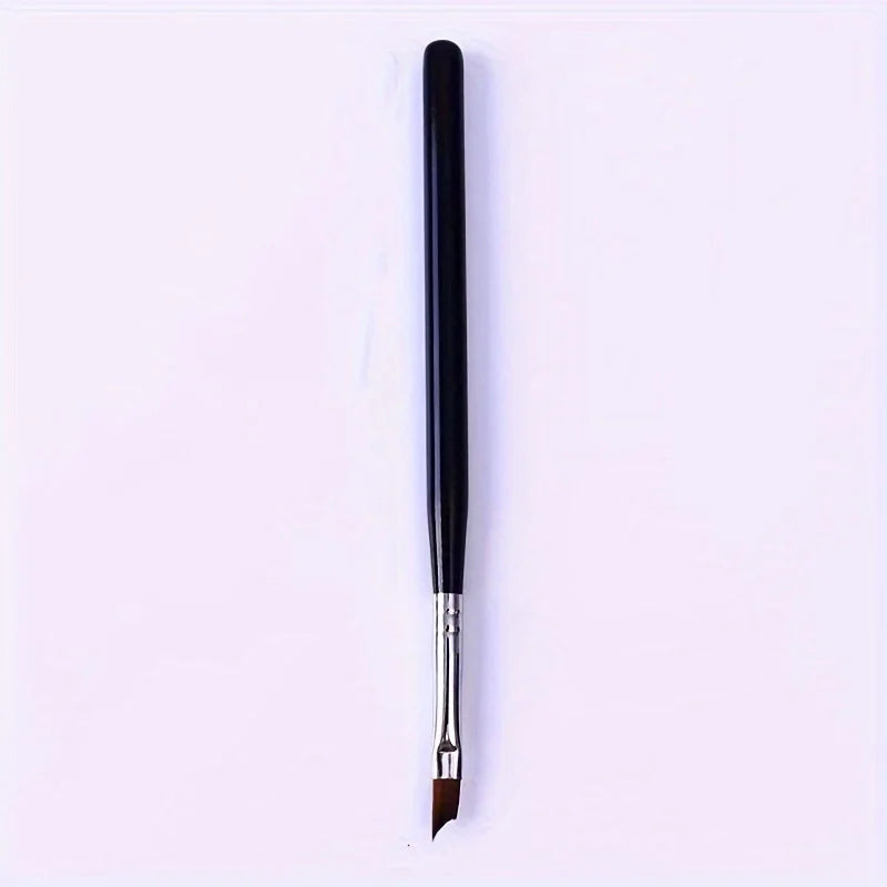 1/3pcsNail Gradient Brush, 6.54in Acrylic Powder Dipping Pen, Nail Liner Brush for Manicure Pedicure, Nail Painting Drawing Tool Qme 1pc