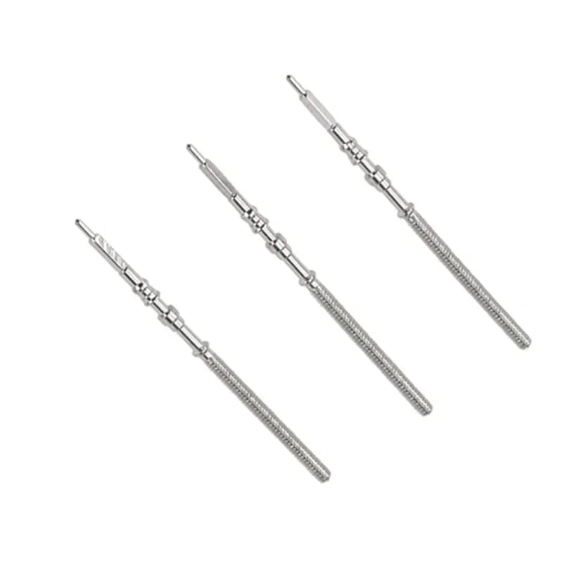 10Pcs 5Pcs Movement Watch Steel Stem Crown Kit Watch Of Parts NH35 NH36 NH38 NH39 Movement Watch Stem Spare Parts Qme