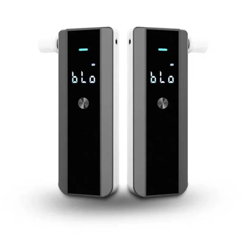 Portable New LCD Digital Alcohol Test Tool Professional Breathalyzer Grade Accuracy Police Alcohol Tester Detector Alcoholimeter Qme