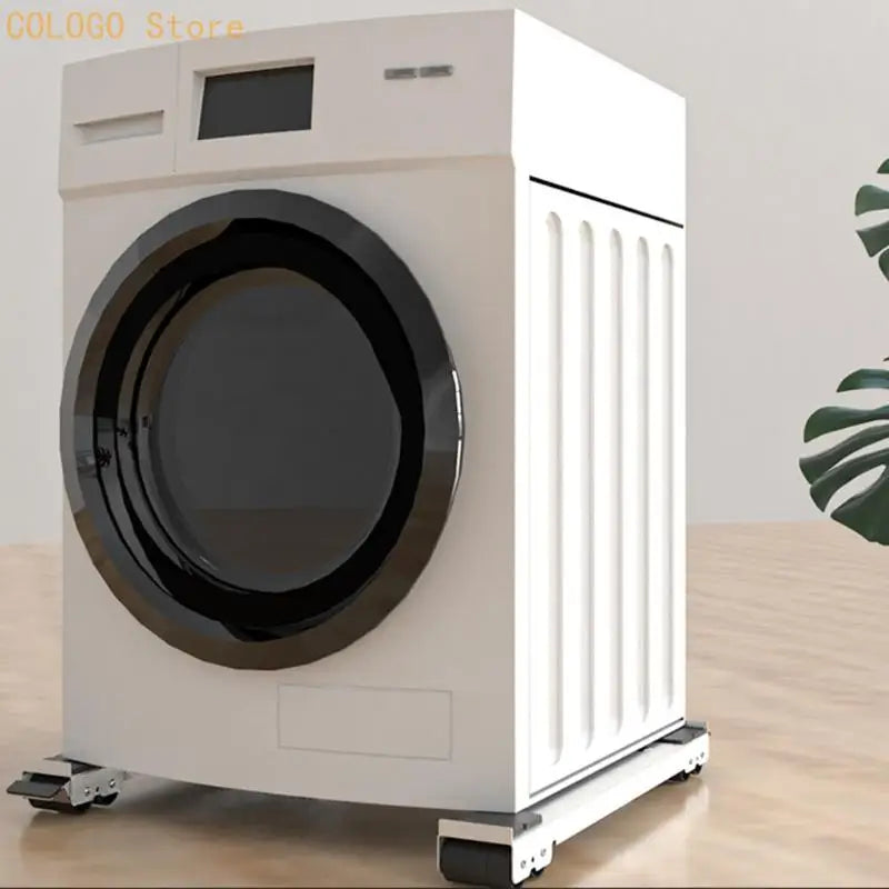 Adjustable Extendable Washing Machine Roller Washer Dryer Stand Heavy Qme