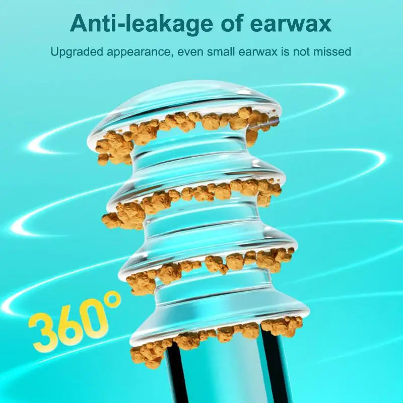 Safe Ear Wax Remover Double-headed Sticky Earpick Daily Care Routine Qme