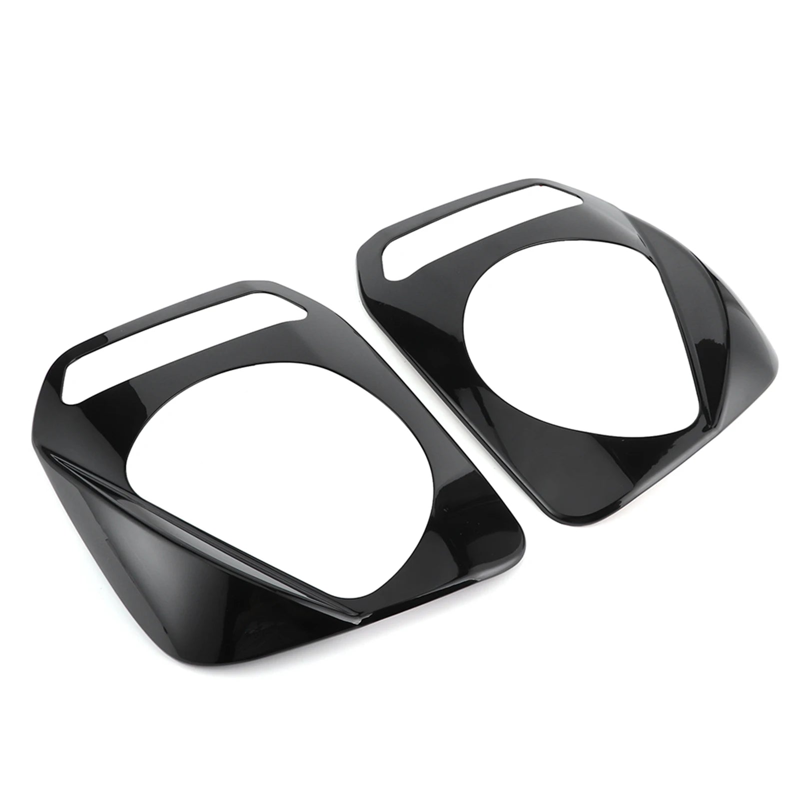 Car Front Headlight Cover Headlamp Trim Decor Fit for Jimny 2007‑ 2017 Front Lamp Decor Head Light Cover Trim Qme