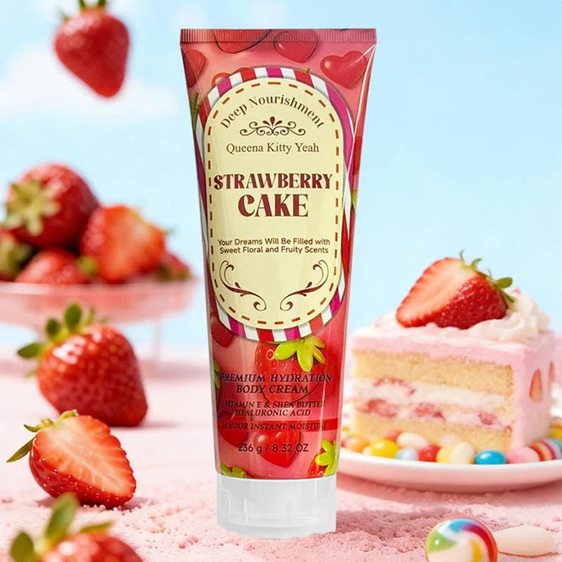 Fruit-scented Moisturizing Body Lotion Deeply Nourishes Improves Qme Strawberry Cake