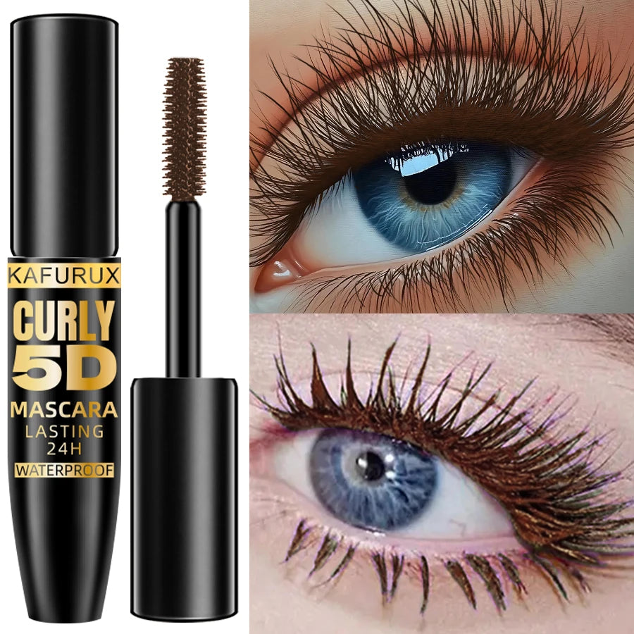 5D Mascara Thick Curl Waterproof Natural Lenthen Eyelash 9 Colors Qme 104