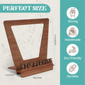 Wood Record Holder Wood Record Stand Minimalist Album File Folder Racks Audio Video Turntables For Files Books Qme Default Title