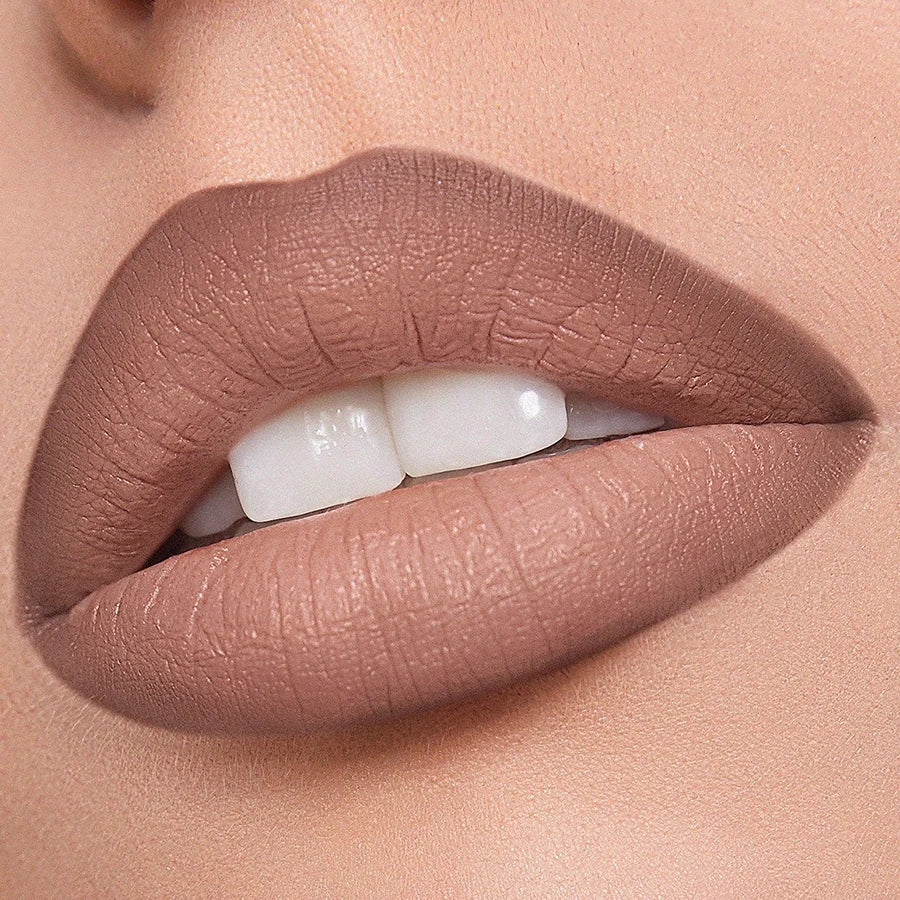 Matte Sexy Lipstick Non Fading Brown Lipliner Pen Contour Tint Qme