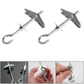 Ceiling Rotary Hook Reusable Metal Spring Toggle Wing Bolt Hanging Qme Default Title