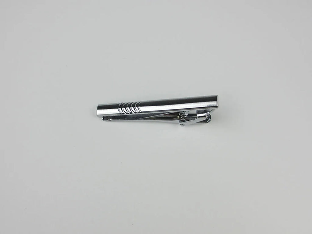 Tie Clips Metal Fashion Accessories Simple Bar Clasp Pin Coravate Men Qme SILVER