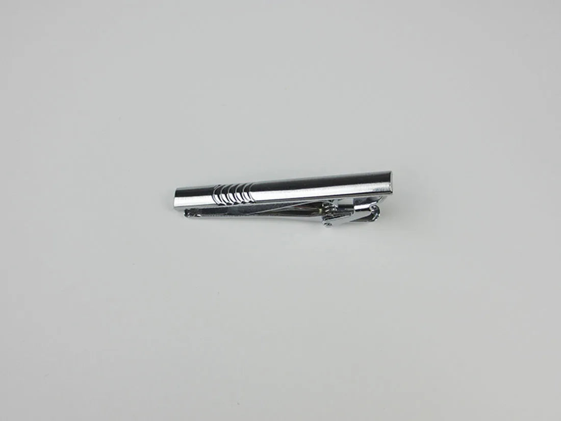 Tie Clips Metal Fashion Accessories Simple Bar Clasp Pin Coravate Men Qme SILVER