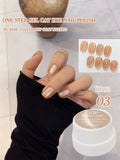 Fruit Cat Eye Nail Polish Gel UV One-step No Base Coat Needed Perfect Qme 03