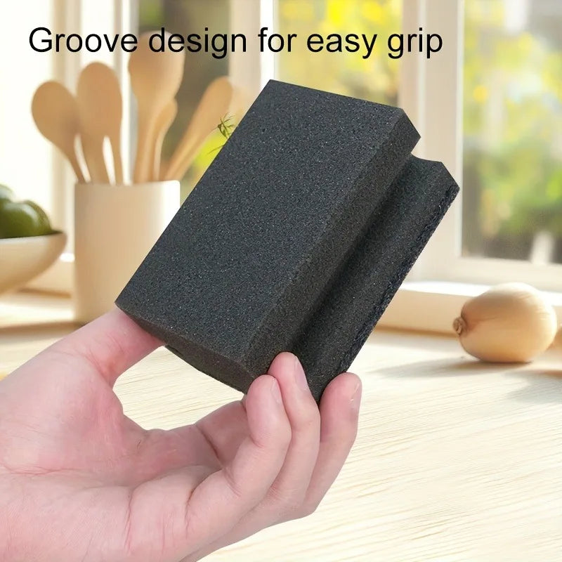 12pcs Black Kitchen Workman Sponge Cleaning, Enhanced Thick Design, Durable, Highly Absorbent, Strong Cleaning Tool Qme