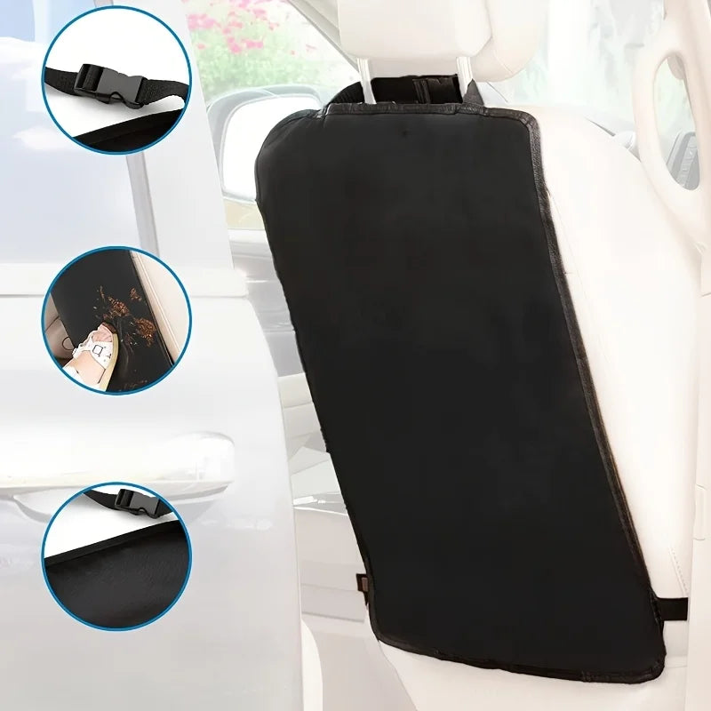 2pcs Car Back Seat Protector - Keep Your Upholstery Clean & Protected From Kids' Messes! Qme