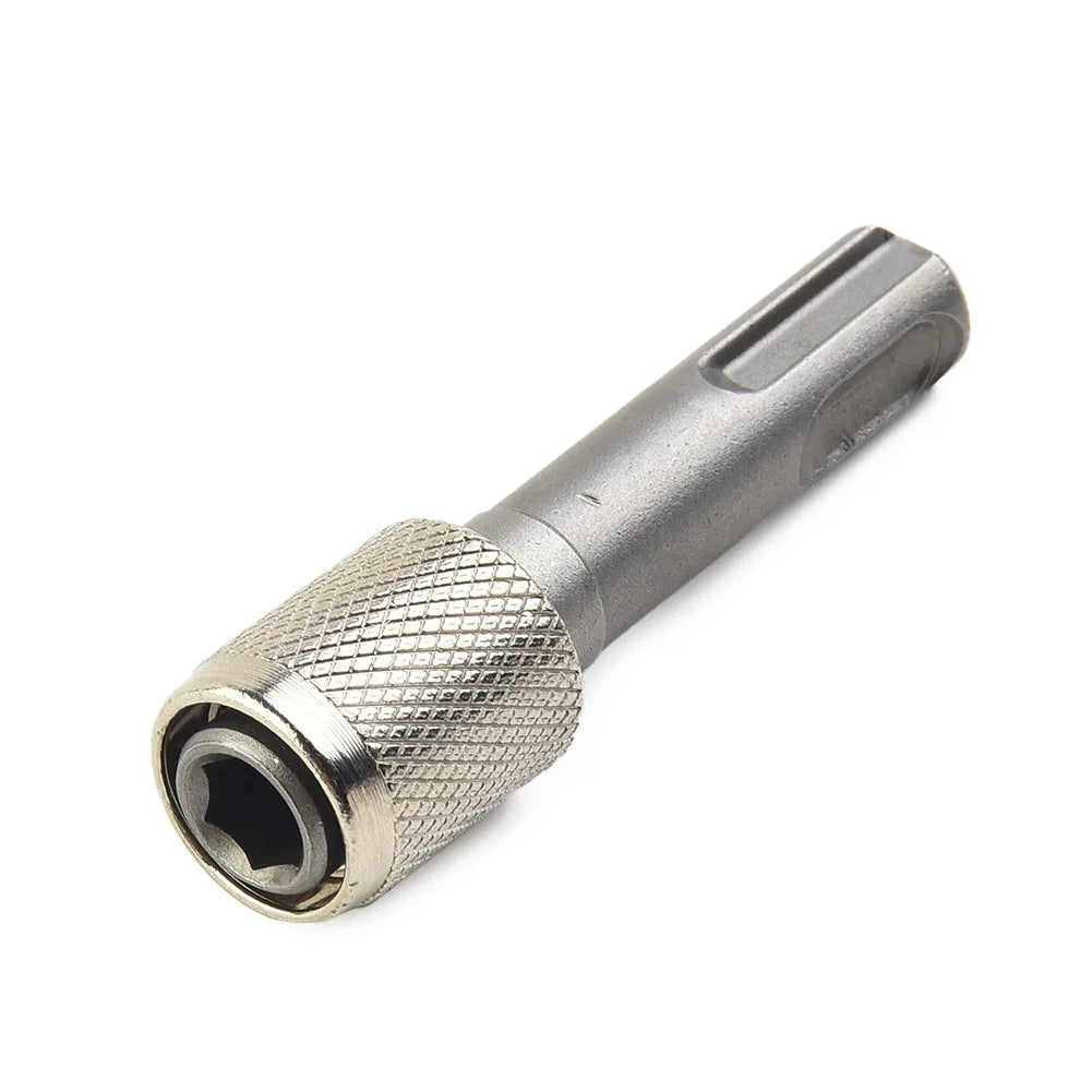 SDS Socket Adapter 1 4 Hex Shank Screwdriver Holder Drill Bits Qme